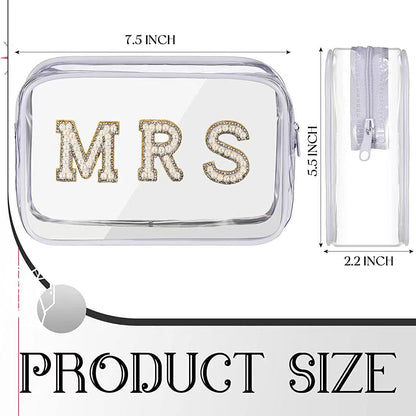 Bolsa de cosméticos de mano para mujer, sencilla y práctica