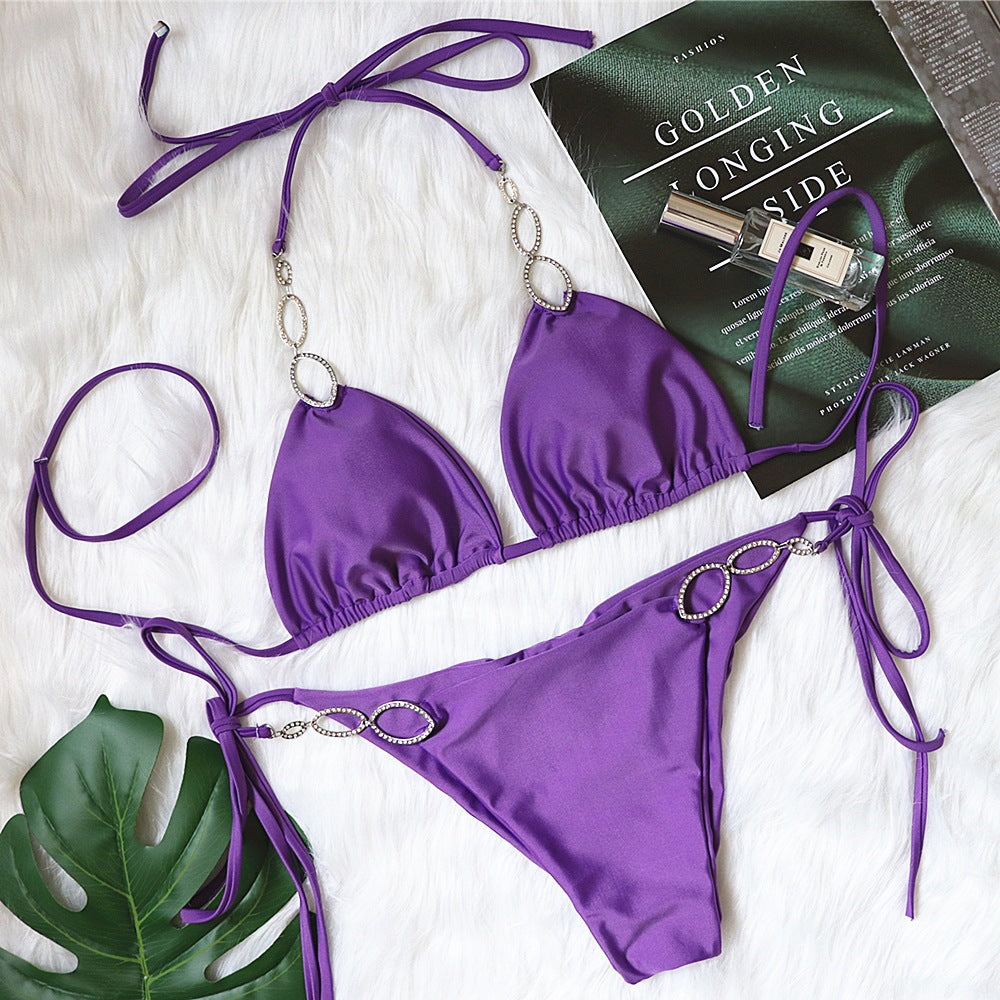 Summer Women Sexy Vacation Beach Bikini Set