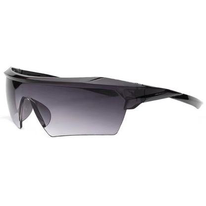 Y2K Half-Frame Sunglasses in Trendy Colors