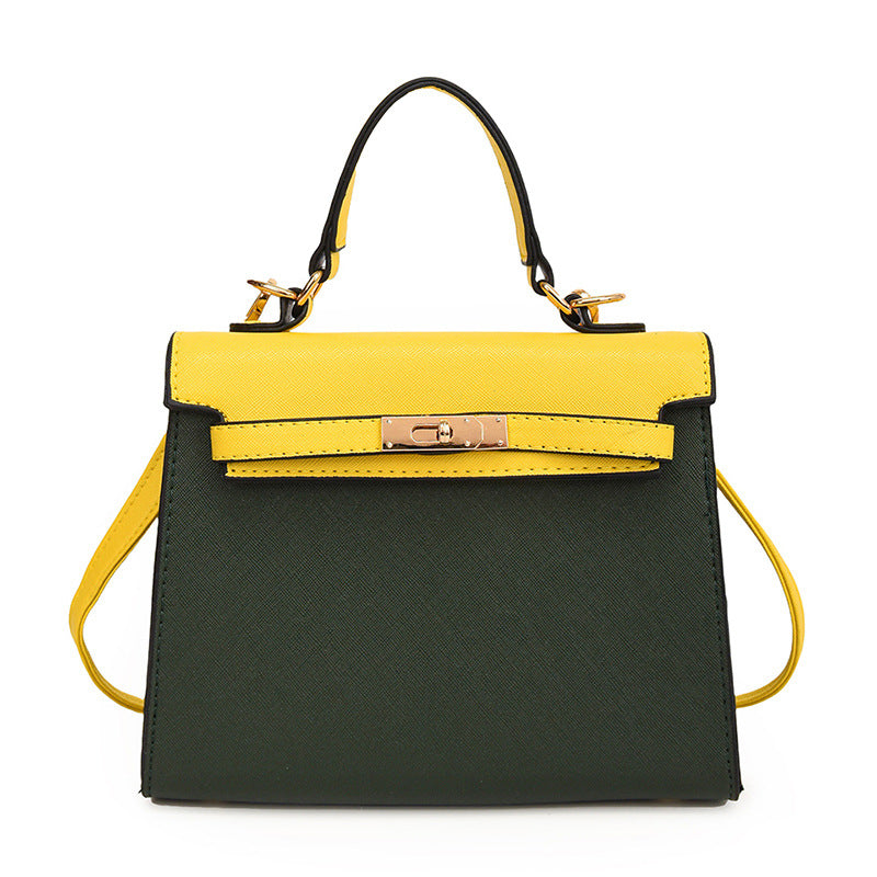 Sac à main élégant et coloré de grande capacité en PU Kelly Bag
