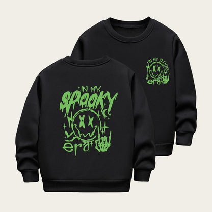 Kids Toddler Boys Girls Cartoon Alphabet Fleece Sweatshirt
