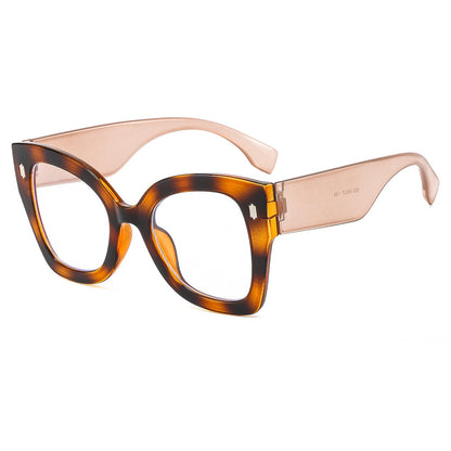 Lunettes vintage unisexes en forme d'œil de chat