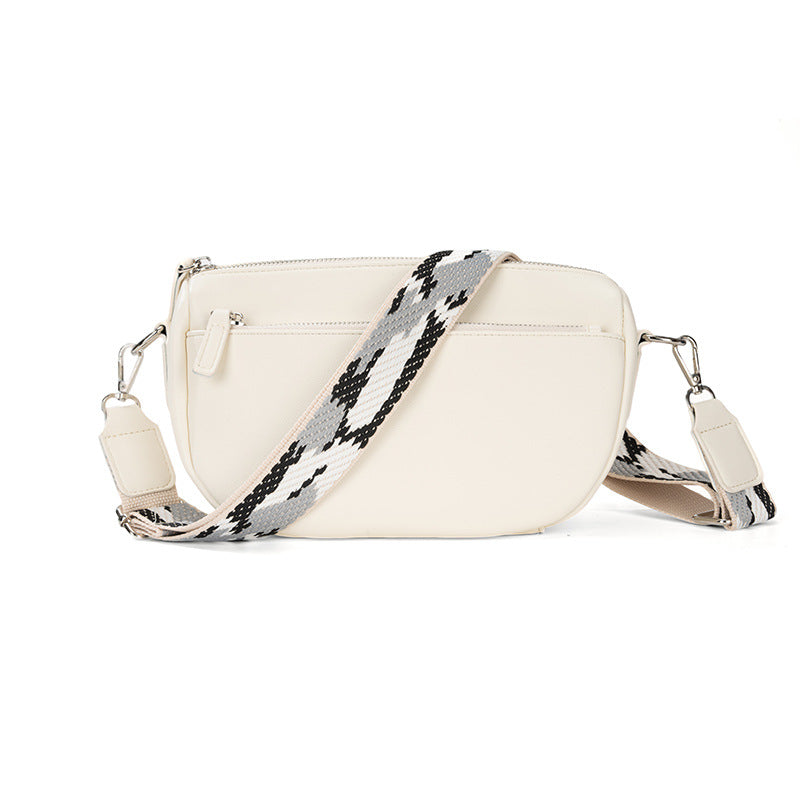 Women Casual Fashion Saddle Bag in PU Leather