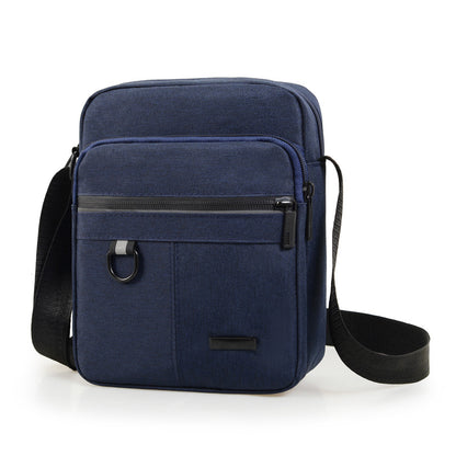 Bolso bandolera Oxford informal de negocios para hombre, elegante y duradero, de cuero.