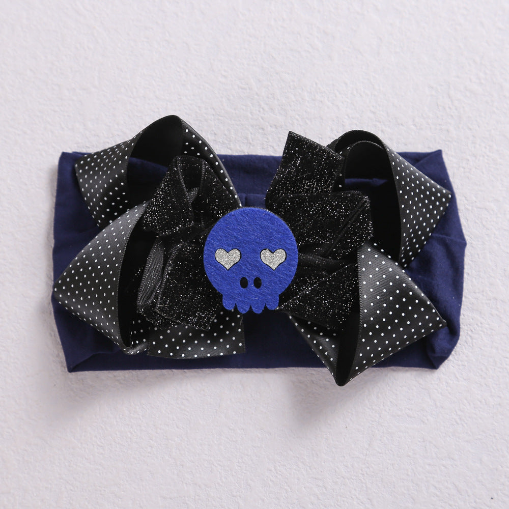 Children Kids Baby Halloween Cartoon Pumpkin Headband