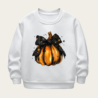 Kids Toddler Boys Girls Cartoon Print Fleece Sweatshirts