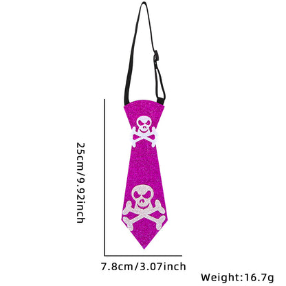 Kids Halloween Tie Ghost Party Costume Accessory