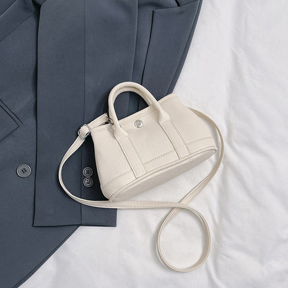 Fashion Simple Solid Color Handbag