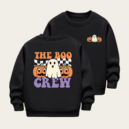 Kids Toddler Boys Girls Halloween Cartoon Fleece Sweatshirts