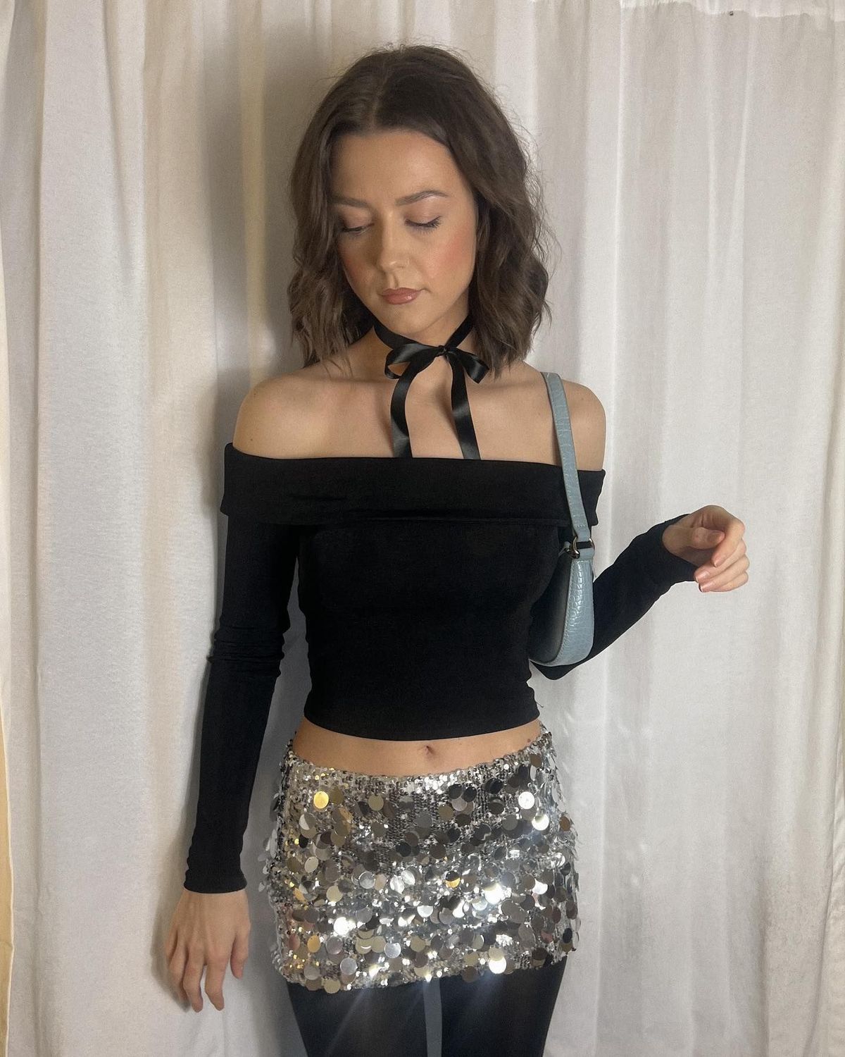 Women Fashion Sexy Irregular Sequins Skirt in Multiple Colors