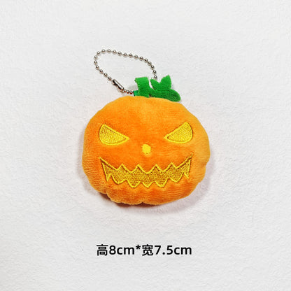 Creative Cartoon Halloween Pumpkin Plush Brooch