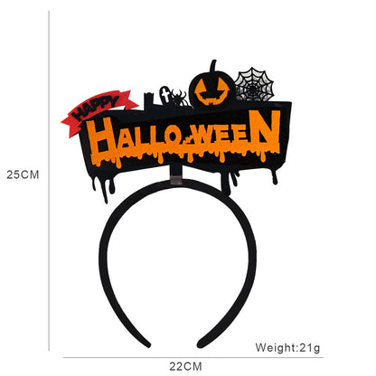 Bandeau décoratif d'Halloween en plastique style dessin animé