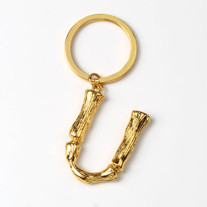 Fashion Creative Alphabet Keychain