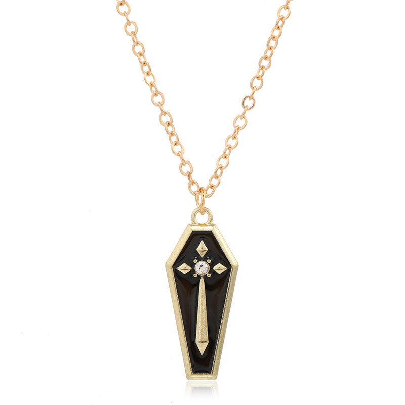 Halloween Women Cute Vintage Monster Necklace Pendant