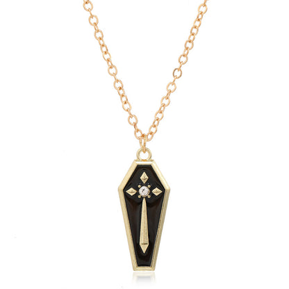 Halloween Women Cute Vintage Monster Necklace Pendant