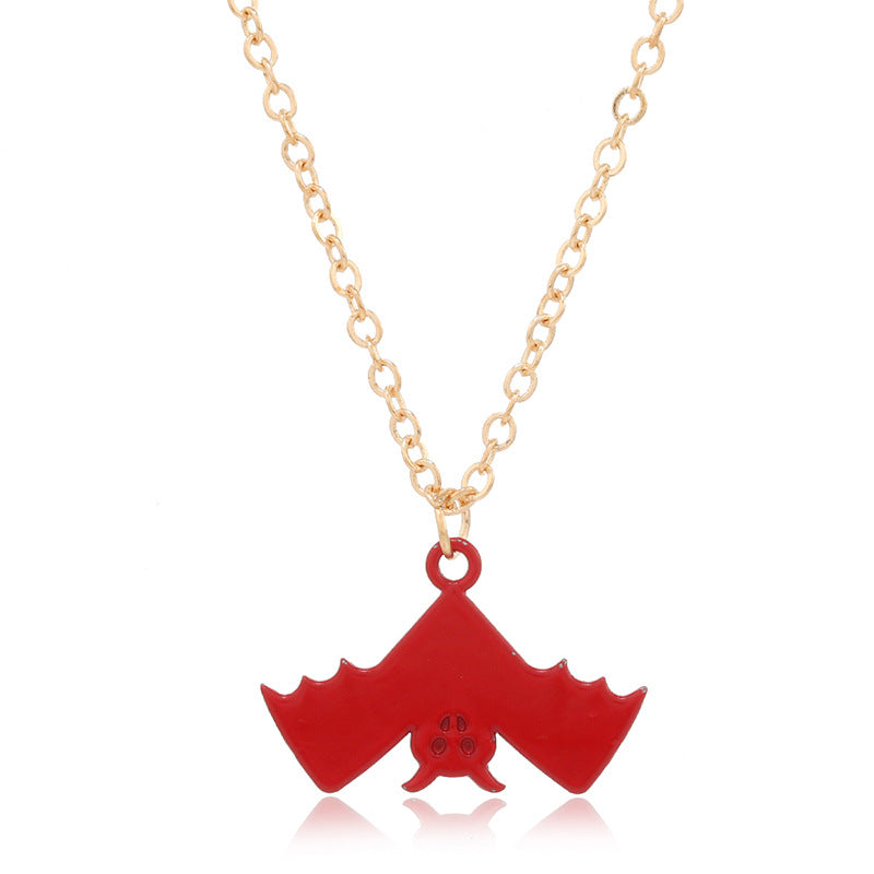 Halloween Women Cute Vintage Monster Necklace Pendant