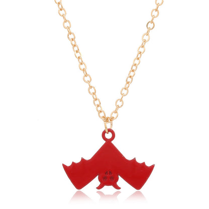 Halloween Women Cute Vintage Monster Necklace Pendant