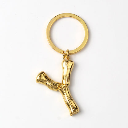 Fashion Creative Alphabet Keychain