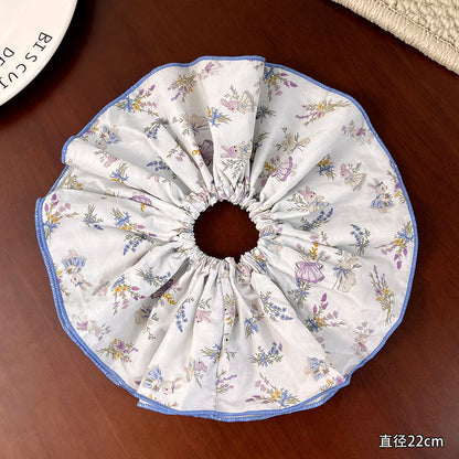 Coletero de encaje con estampado floral para mujer