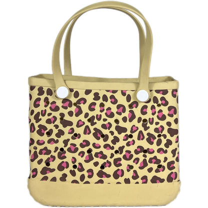 Sac de plage Eva imprimé à motif géométrique, fourre-tout polyvalent