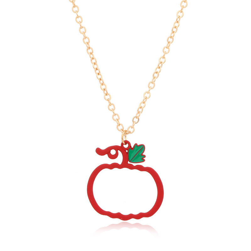 Halloween Women Cute Vintage Monster Necklace Pendant