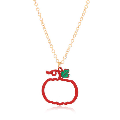 Halloween Women Cute Vintage Monster Necklace Pendant