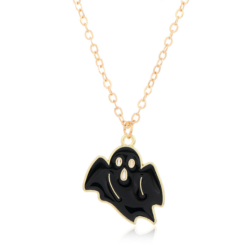 Halloween Women Cute Vintage Monster Necklace Pendant