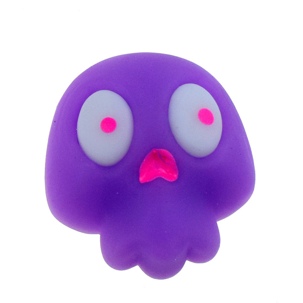 Halloween Spooky Bat Pumpkin Squeeze Vent Stress Relief Toys