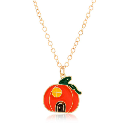 Halloween Women Cute Vintage Monster Necklace Pendant
