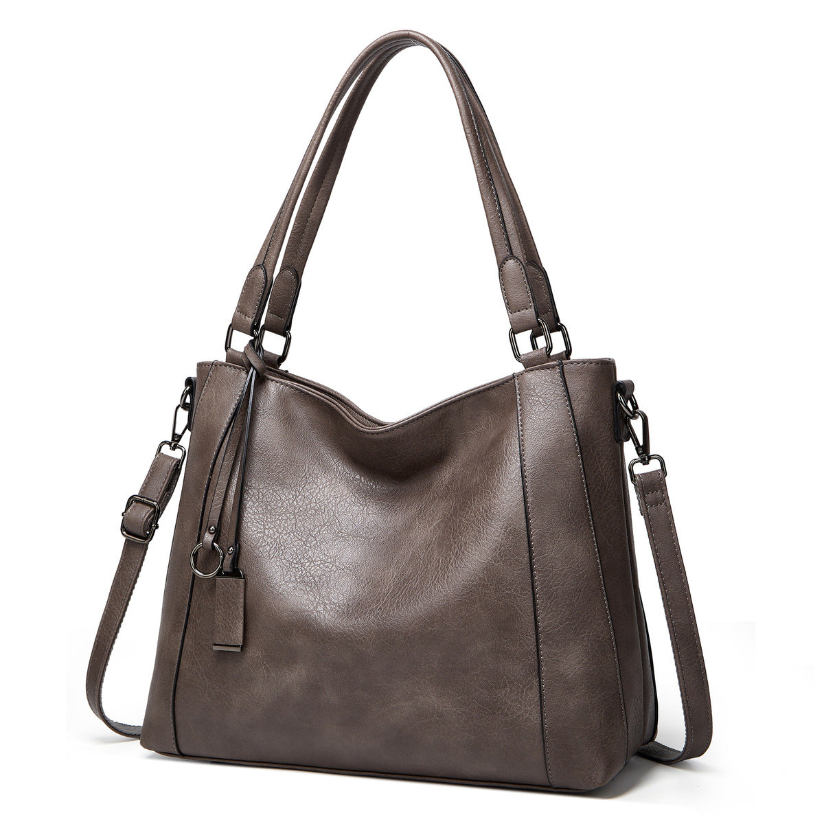 Women Autumn And Winter Soft Leather Tote Bag