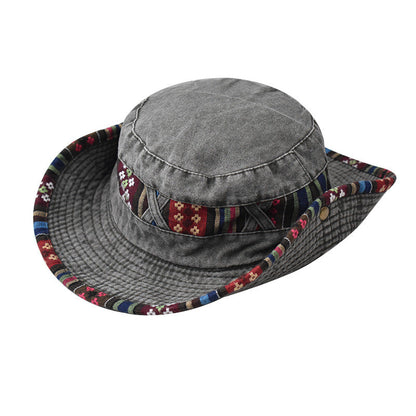 Sombreros de pescador plegables, transpirables y neutros.