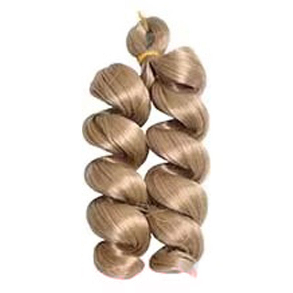 Extensión de rizos sueltos en espiral de cabello de ganchillo africano