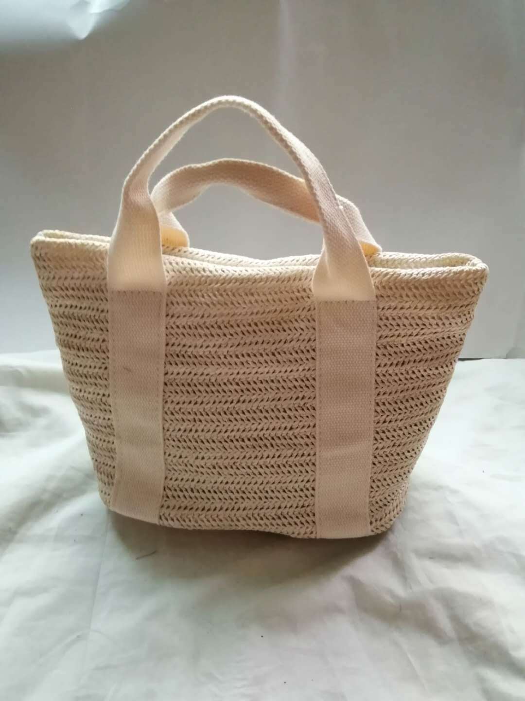 Summer Vacation Basket Straw Woven Tote Bag