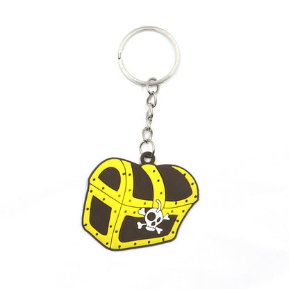 Halloween Unisex Fashion Pirate Skull Key Chain
