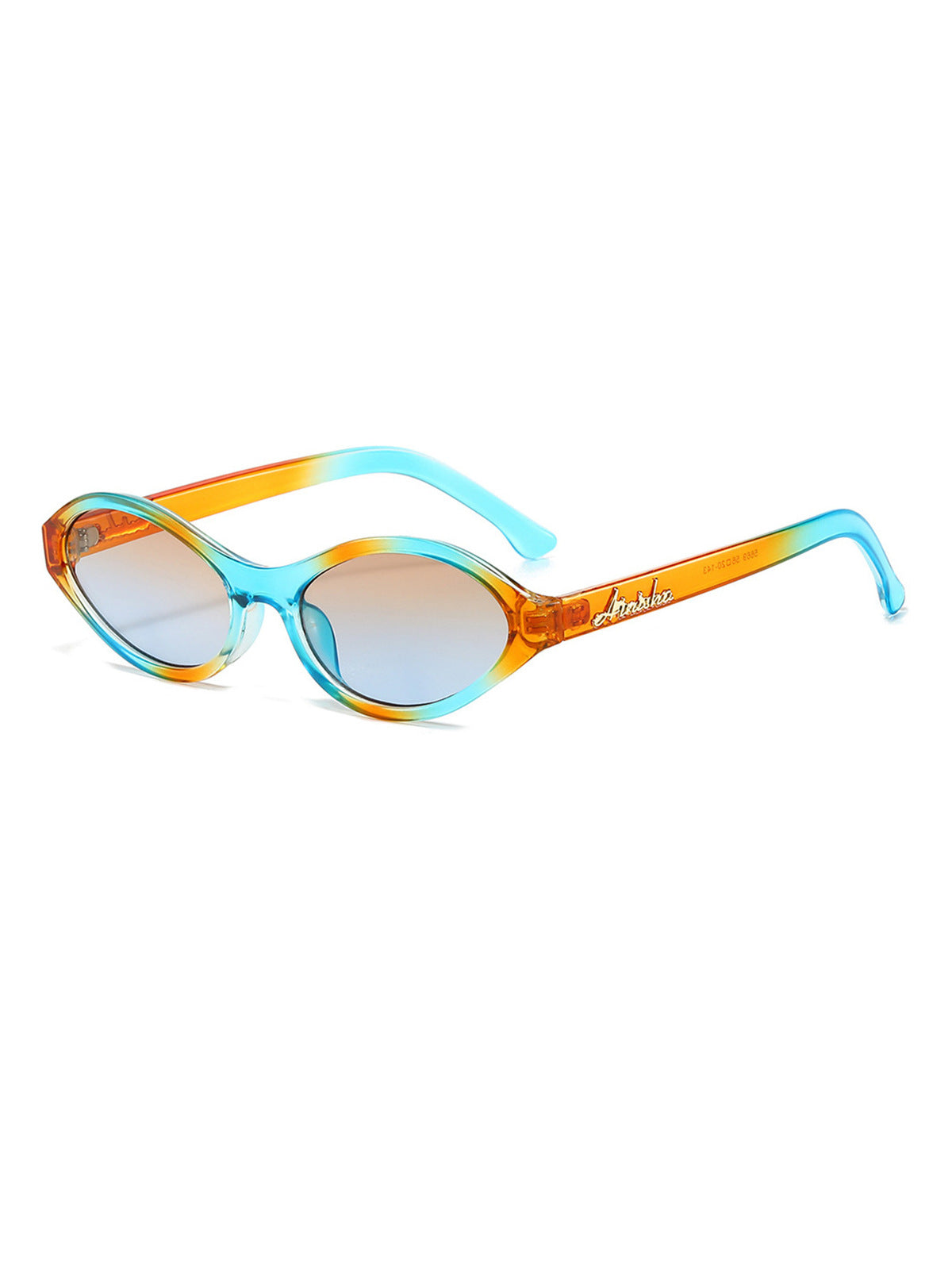 Gafas de sol ovaladas con montura pequeña personalizadas retro