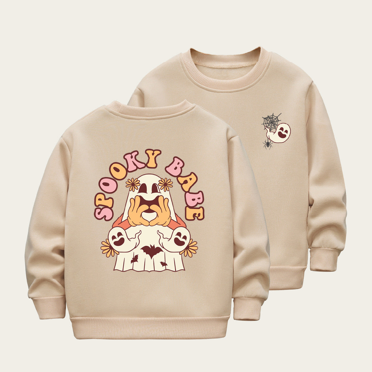 Kids Toddler Boys Girls Casual Cartoon Print Fleeces
