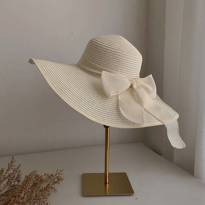 Sombrero de paja elegante e informal para mujer