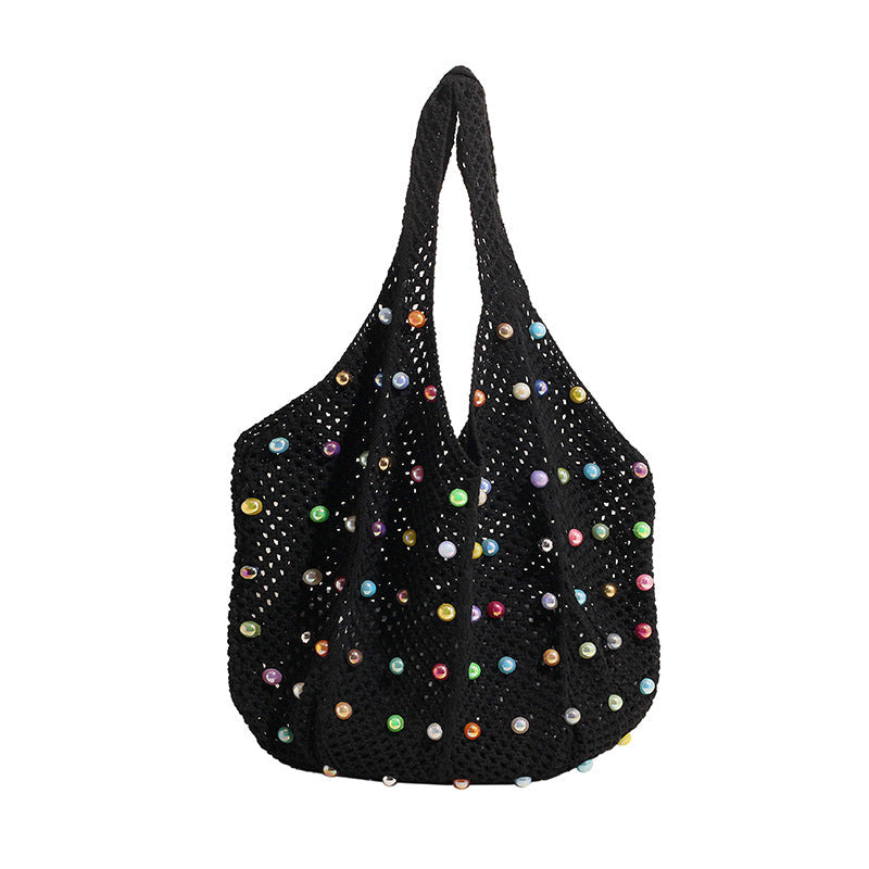Summer Vacation Women Mori Style Woven Bag