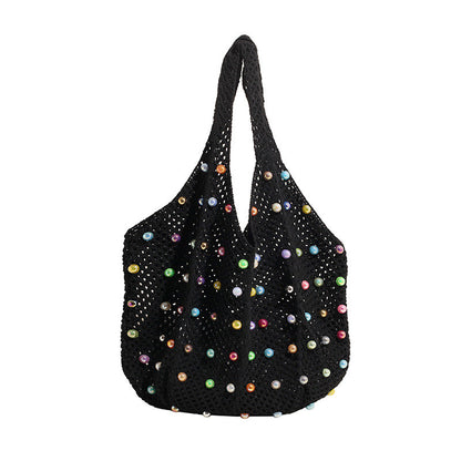 Summer Vacation Women Mori Style Woven Bag