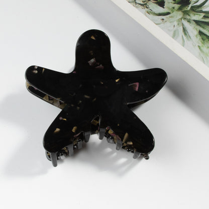 Fashion Starfish Grab Clip Acrylic Women'S Hairpin