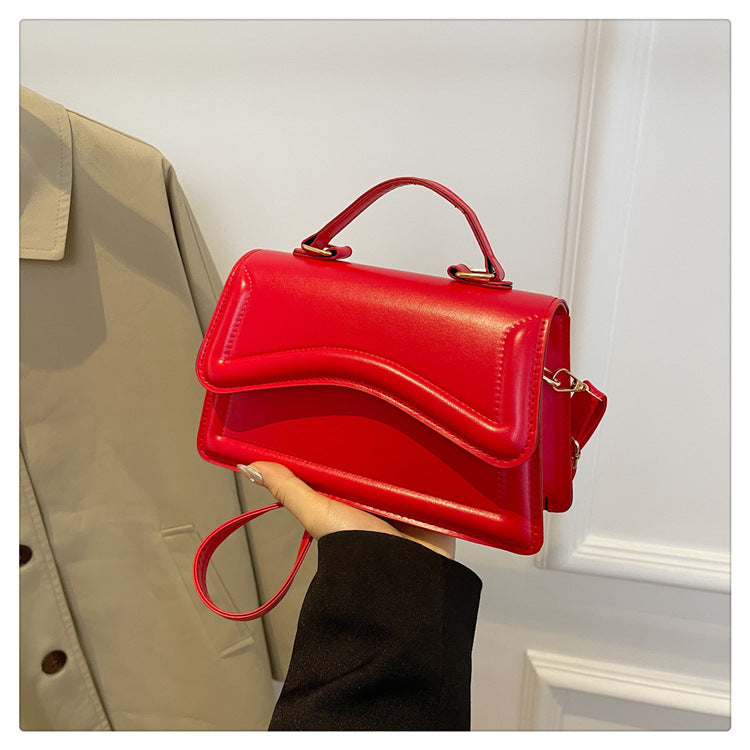 Women Summer Candy Color Flap Crossbody Bag