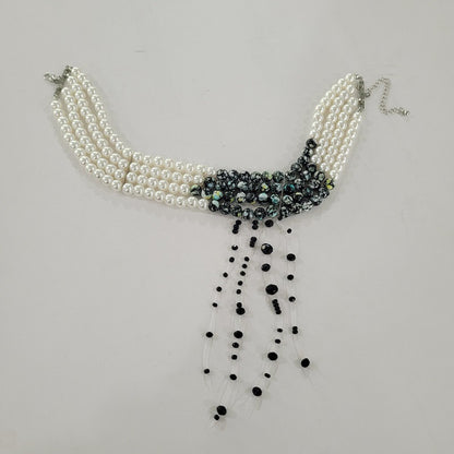 Women Fashion Exaggerated Gothic Blood Drops Necklace