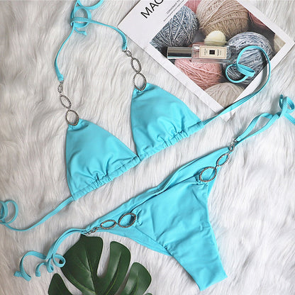 Summer Women Sexy Vacation Beach Bikini Set