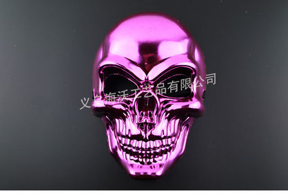Masque d'horreur d'Halloween, crâne électrolytique, masque drôle