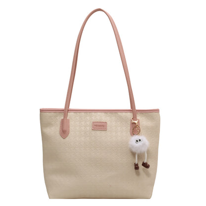 Bolso de mano informal de gran capacidad a la moda para mujer