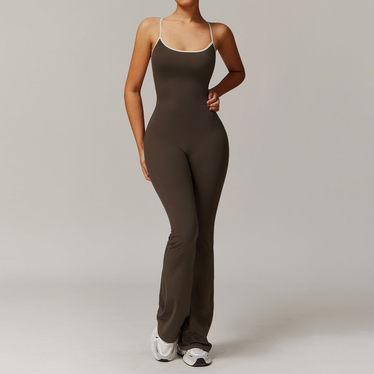 Women Yoga Fashion Backless Sports Jumpsuits