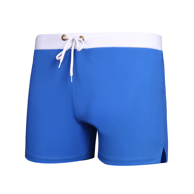 Bañador de playa informal con cordón y colores a juego para hombre
