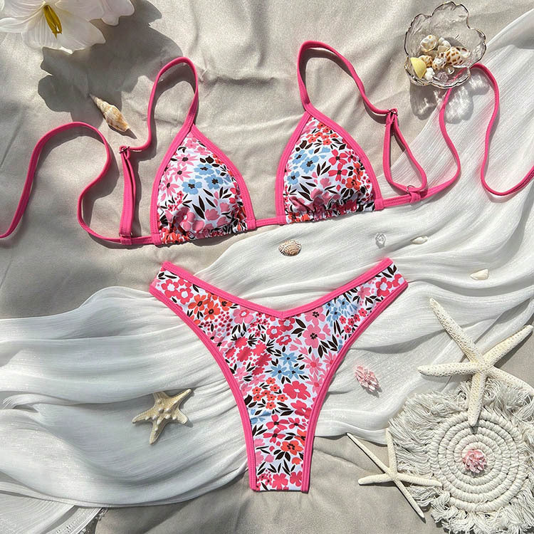 Bikini léopard sexy pour femme
