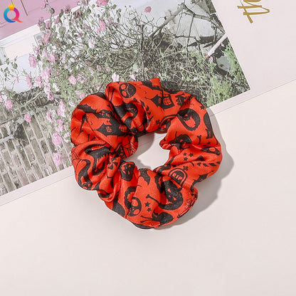Anillo de tela para el pelo con diseño de intestino grueso para Halloween, muy popular para mujeres