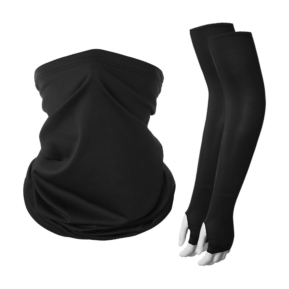 Conjunto de bufanda mágica de verano unisex para ciclismo con protección solar